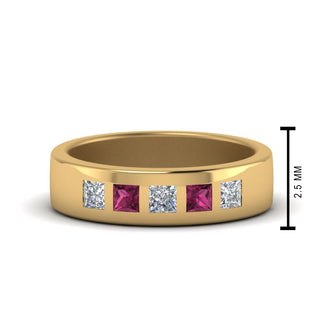 Flat Flush Set | Wedding Band