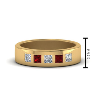 Flat Flush Set | Wedding Band