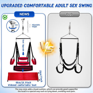 TitanOrbit Heavy-duty 360° Sex Swing System