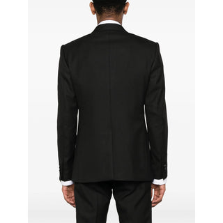 Peak Lapel Sequin Blazer
