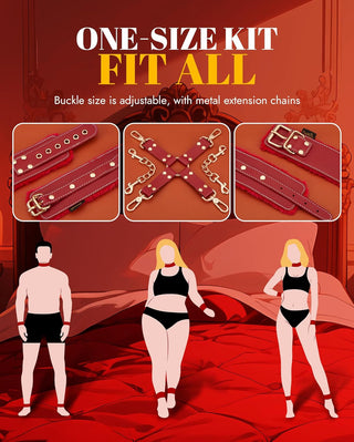 CrimsonLock | 11 Piece Bondage Set