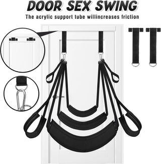 AxionUltra 360° Adjustable Sex Swing with Wide Cushion