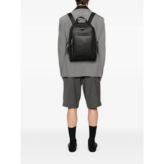 Prada Black Backpacks Men