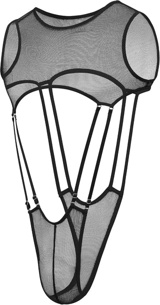 Fishnet Thong Bodysuit