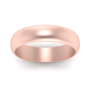 Low Dome 6mm Men Wedding Band - MENAGERIE Intimates MENS Lingerie