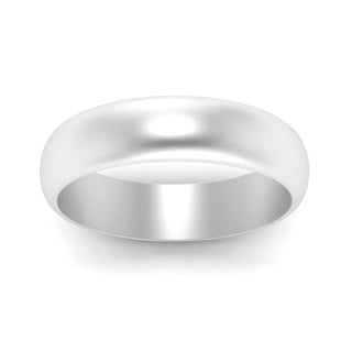 Low Dome 6mm Men Wedding Band - MENAGERIE Intimates MENS Lingerie