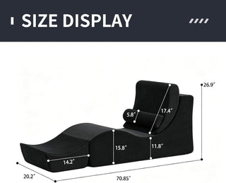 NocturneCurve Ergonomic Convertible Tantra & Sex Chaise