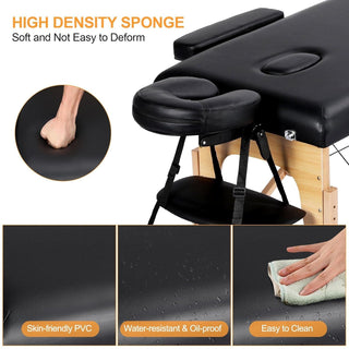 ObsidianFlex Adjustable Sensual Massage Table