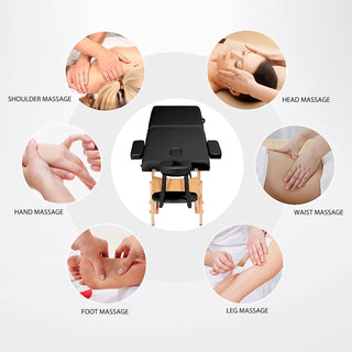 ObsidianFlex Adjustable Sensual Massage Table