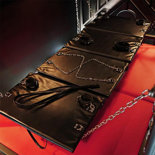 BoundCore BDSM Restraint Mat with Cuffs & Straps