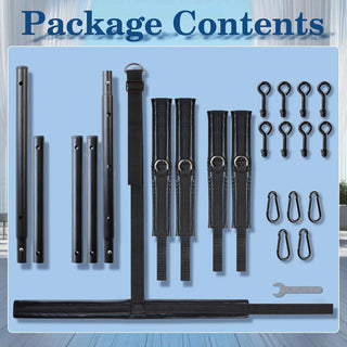 DuskBound Spreader Bar, Cuffs & Collar BDSM Kit