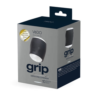Grip Vibrating Stroker | Black | VeDO