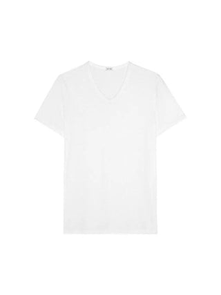 Classic | V Neck Tee-Shirt | White