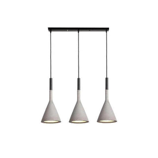 Tapered Concrete Pendant Light