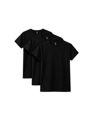 MIcro Modal | Crew Neck T-Shirt | 3 Pack