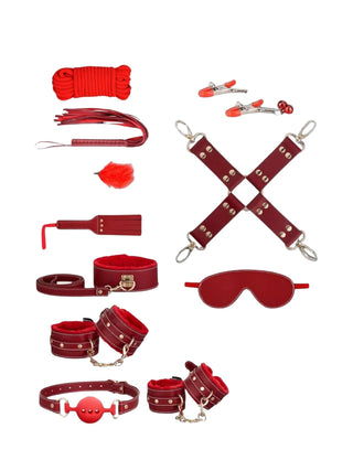 CrimsonLock | 11 Piece Bondage Set