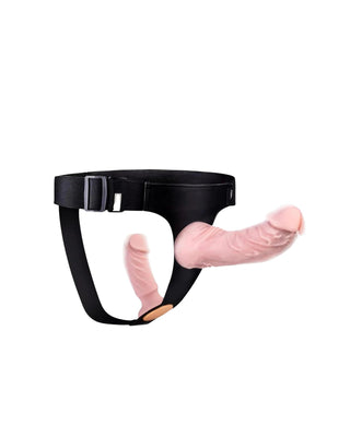 Double Dildo Strap-On Harness Set