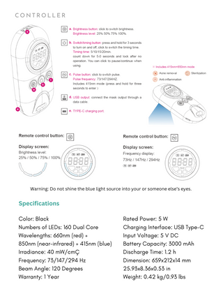 proCLEAR LED Mask