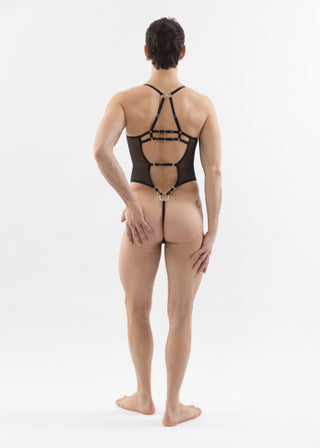 Louis Bodysuit | BLACK - MENAGERIE Intimates MENS Lingerie