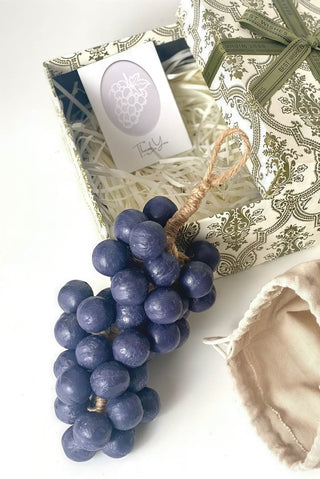 Grape Cluster Shaped Soap - Handmade Bath Bar