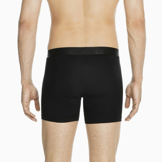 Ho1 | Long Boxer Briefs | Black