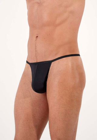 Plumes | G-String | Black