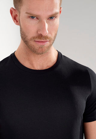 Supreme Cotton Tee-Shirt | Crew Neck | Black