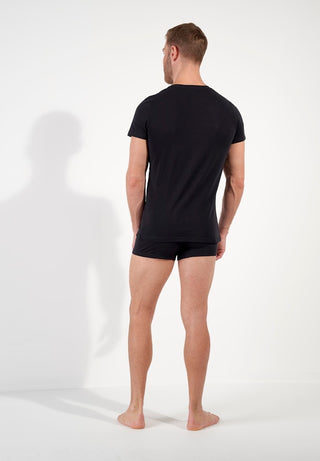 Supreme Cotton V-Neck | T-Shirt | Black
