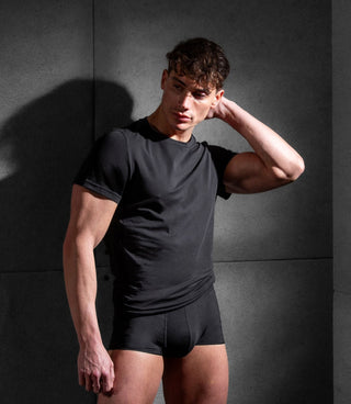 Supreme Cotton Tee-Shirt | Crew Neck | Black