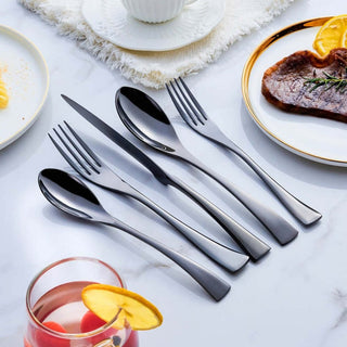 Jet Black Cutlery Set | 3CARATS - MENAGERIE Intimates MENS Lingerie