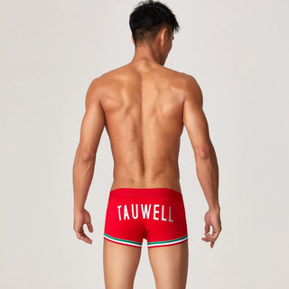 Men’s Cotton Boxer Briefs – Solid Color Streetwear Style