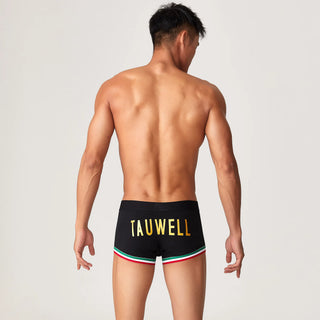 Men’s Cotton Boxer Briefs – Solid Color Streetwear Style