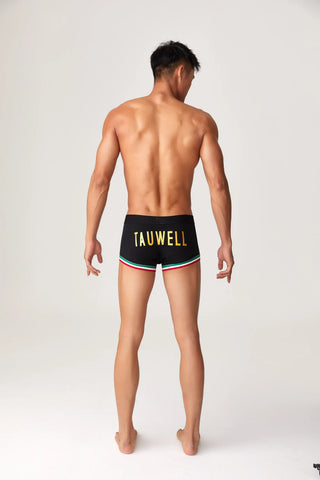 Men’s Cotton Boxer Briefs – Solid Color Streetwear Style