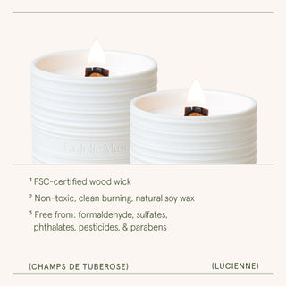 Champs de Tuberose Candle | Lucienne