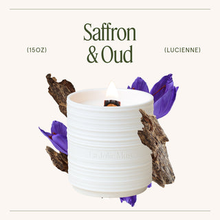 Saffron & Oud Candle | Lucienne
