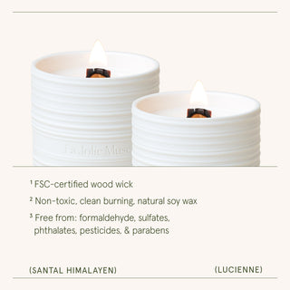 Santal Himalayen Candle | Lucienne