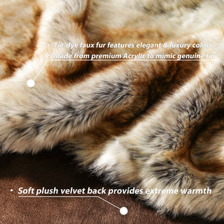 Lutetia Super Soft Fuzzy Thick Throw Blanket | 3CARATS