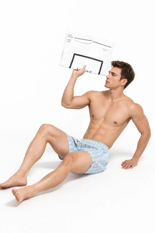 Men's Cotton Plaid Boxer Shorts