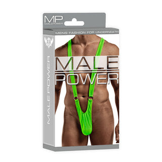 Euro Male Spandex Sling | LIME O/S | MALE POWER