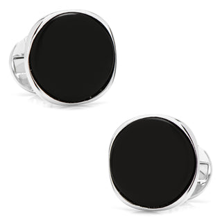 Sterling Silver and Onyx 7-Stud Set | Classic Formal