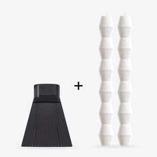 2 Geometric Pillar Candle + 1 Tumbler