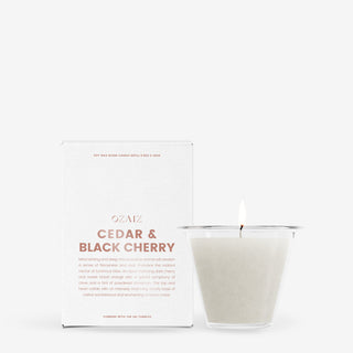 AIZ Candle | Cedar & Black Cherry