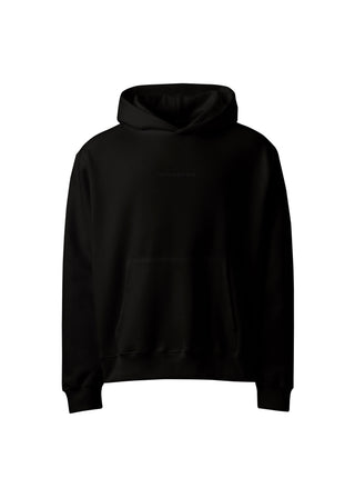 Oversized Heavyweight Hoodie | BLK EMB