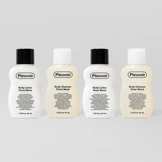 TRAVEL BUDDIES – Set of 4 FLORAL MUSK & ROSE WOOD | 40ml x 4