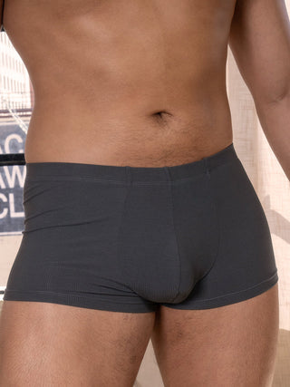 Everyday Ribbed Trunks | GRAY
