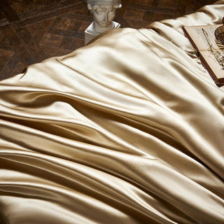 Royalis Rose Gold Luxury Pure Mulberry Silk Bedding Set | 3CARATS - MENAGERIE Intimates MENS Lingerie