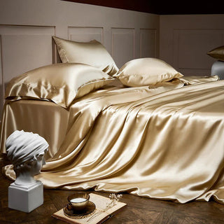 Royalis Rose Gold Luxury Pure Mulberry Silk Bedding Set | 3CARATS - MENAGERIE Intimates MENS Lingerie
