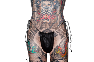 CINCHED SIDE TIE THONG | SIRAINER x MENAGERIÉ - MENAGERIE Intimates MENS Lingerie