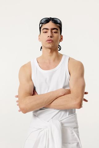 Summer Tank Top – Minimalist, Loose-Fit Workout Vest