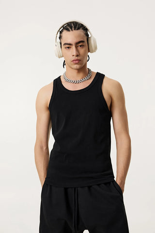 Summer Tank Top – Minimalist, Loose-Fit Workout Vest